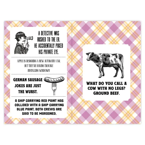 Dad Jokes: A Dad-a-Base Softcover Book {3}