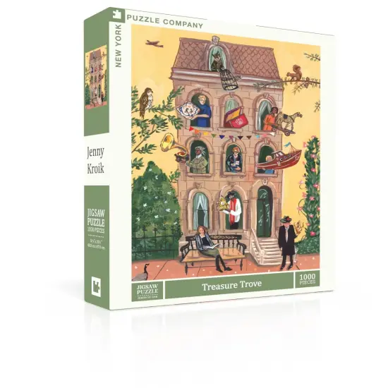 New York Puzzle Company Treasure Trove 1000 Piece Piece Jigsaw Puzzle {2}