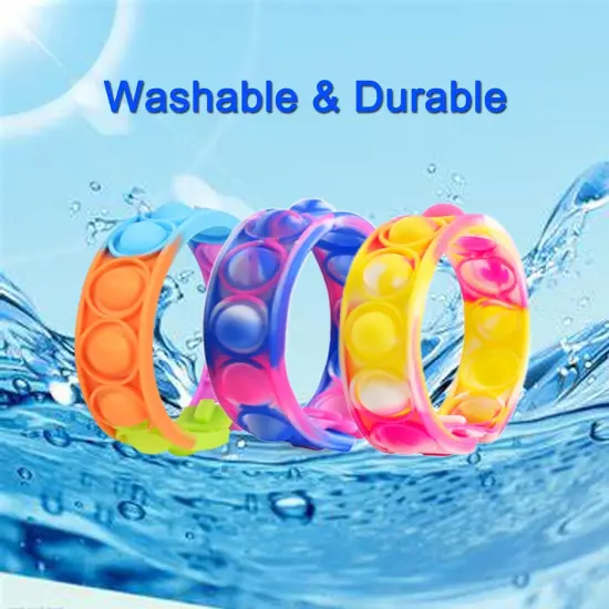 30 Pcs Pop Bracelet Bubble Fidget Toys {4}