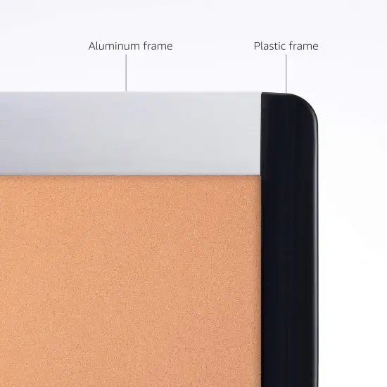 3 Pack Cork Bulletin Board with Frame - 23" x 17" {4}