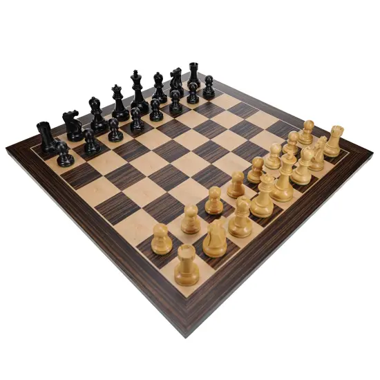 Bobby Fischer Ultimate Chess Set with Wooden Board 20.75 in., 3.75 in. King {1}