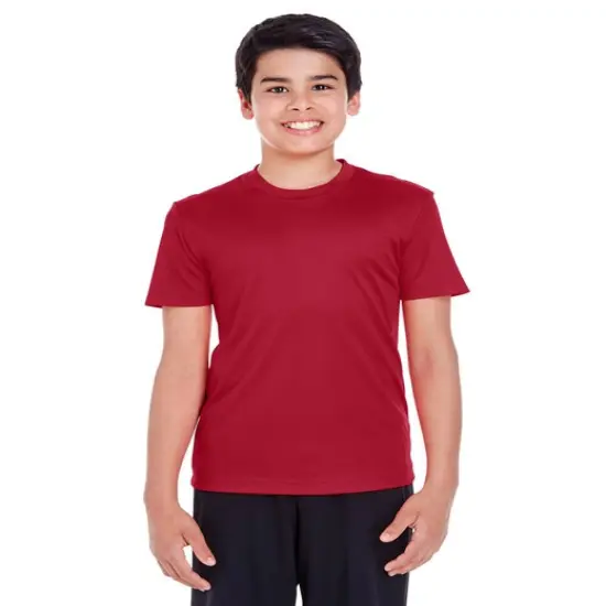 Team 365&reg; Youth Zone Performance T-Shirt SPORT SCRLET RED {3}