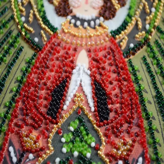 Bead embroidery kit - Guardian of the Christmas Miracle {6}