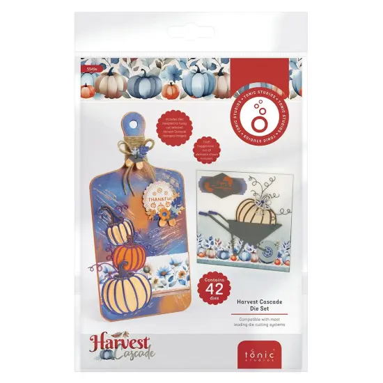 Tonic Studios Die Set-Harvest Cascade {1}