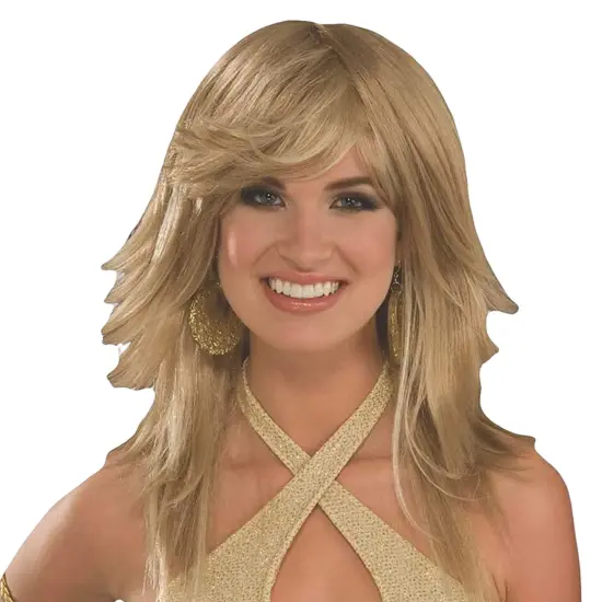 Disco Fantasy Costume Wig {1}