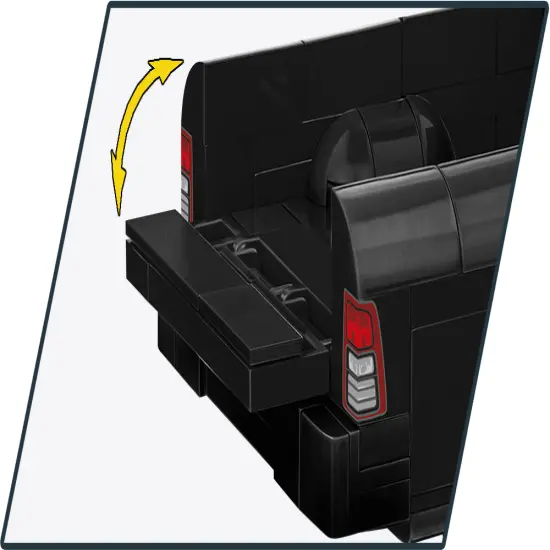 COBI RAM 2500 Vehicle Model Building Set, 187 Pieces {4}