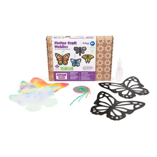 Flutter Craft Mobiles, 21 Pieces {1}