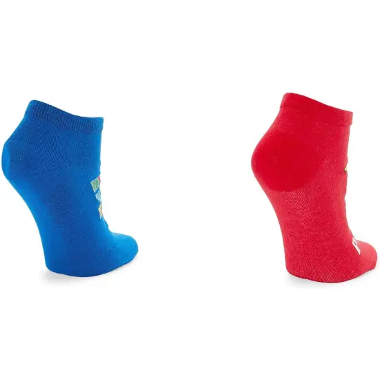 4-Pair Video Game Lovers Low Cut Socks for Boys, Fun Gift Set (Size 4-10) {5}