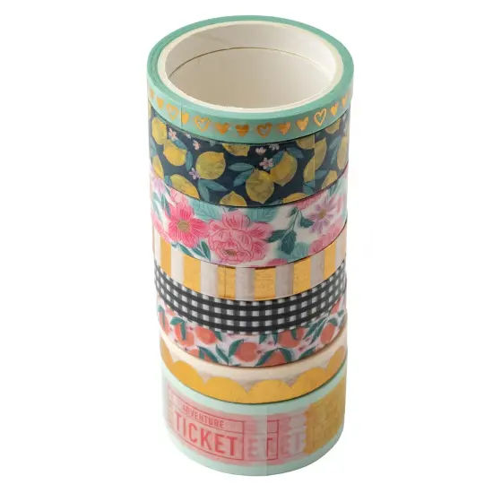 Bea Valint Sketchbook Washi Tape-8 Pieces {2}