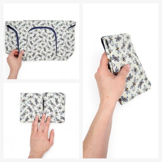 Crosscut Sewing Co.&reg; Foldable Shopping Bag Sewing Kit - Beginner Sewing Project Kit Bees {5}