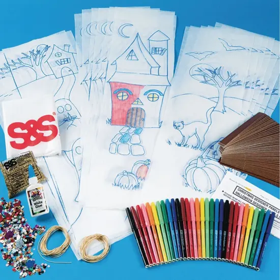 Halloween Designer Panels Craft Kit (Pack of 24) {3}