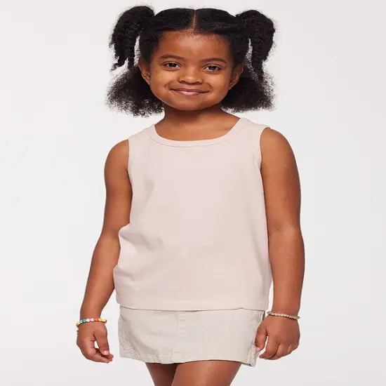 Rabbit Skins&reg; Toddler Fine Jersey Tank Red {5}