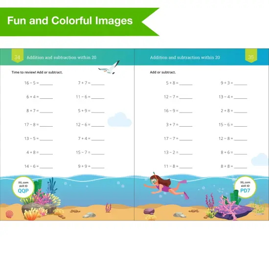 The IXL Ultimate 2nd Grade Math Workbook, Activity Book for Kids Ages 7-8 Covering Addition, Subtraction, Place Value, Geometry, Measuring, and More Mathematics {4}