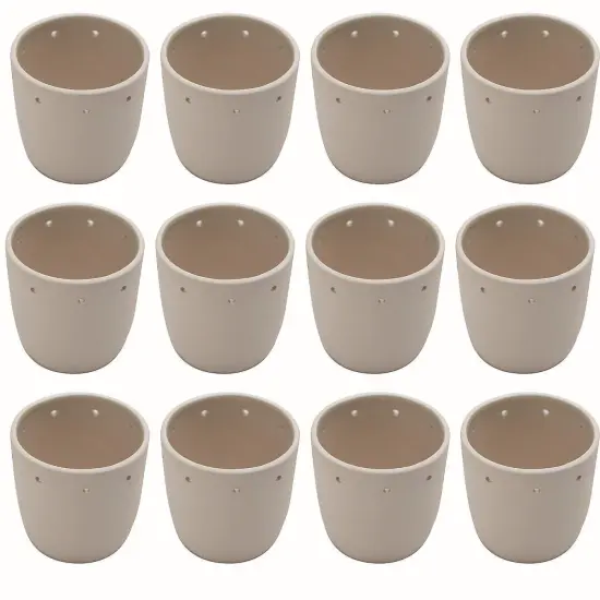 Color-Me&trade; Ceramic Bisque Planter (Pack of 12) {1}