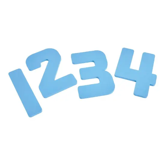 Kaplan Early Learning Company Jumbo Foam Numbers: 0-9 {7}