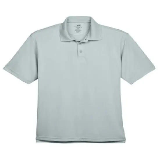 UltraClub&reg; Men's Cool & Dry Sport Performance Interlock Polo Grey {1}