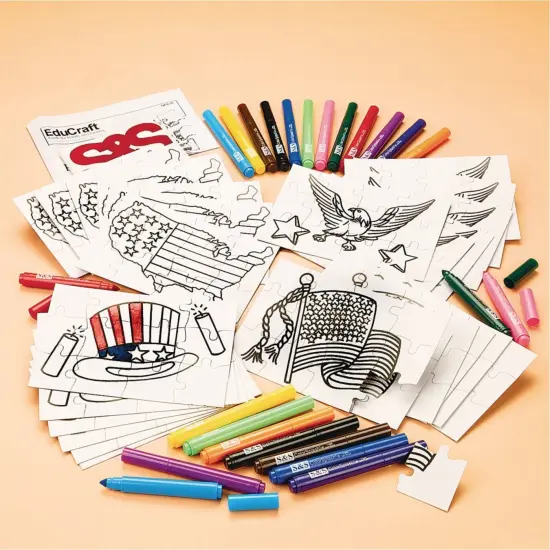 EduCraft&reg; Proud Puzzles Craft Kit (Pack of 24) {3}