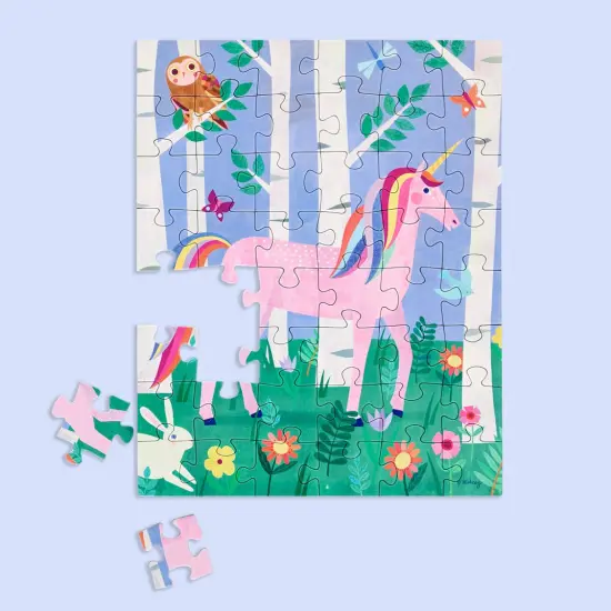 Unicorn Forest 48 Piece Kids Puzzle Snax {2}