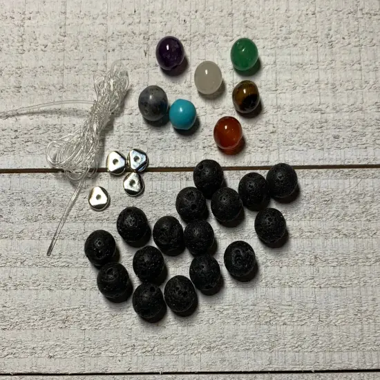 Chakra Stretch Bracelet DIY Kit {2}