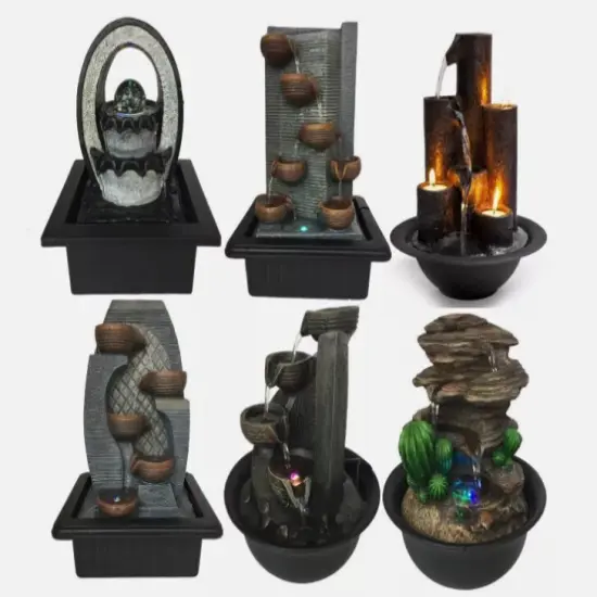 Waterfall Electric Tabletop Fountain {3}