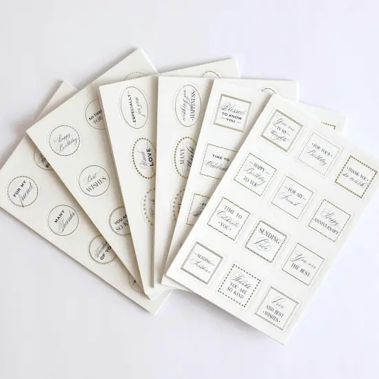 Mini Sentiment Stickers {2}