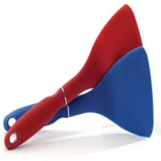 Norpro 10" Heat-Resistant Non-Slip Grip Nylon Turner - The Original Half Spatula {5}