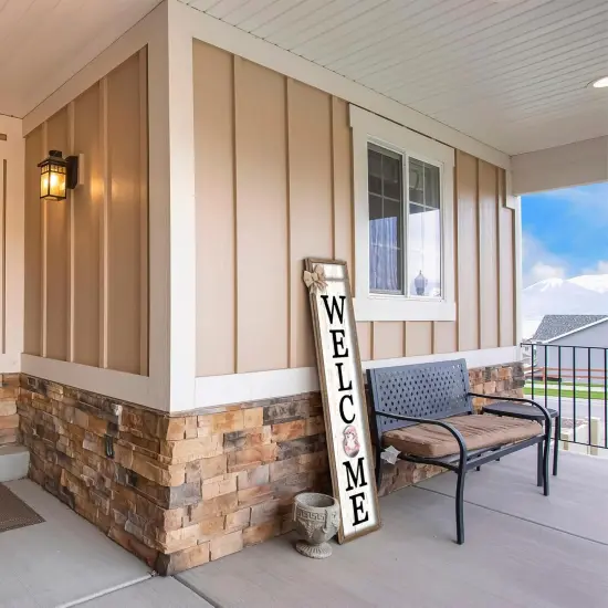 Welcome Sign for Front Porch (12 Pcs) {4}