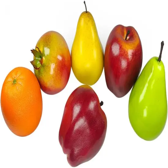 6 Pcs Artificial Fruits for Decorative {2}