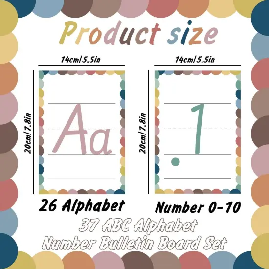 37 Alphabet for Classroom Wall {3}