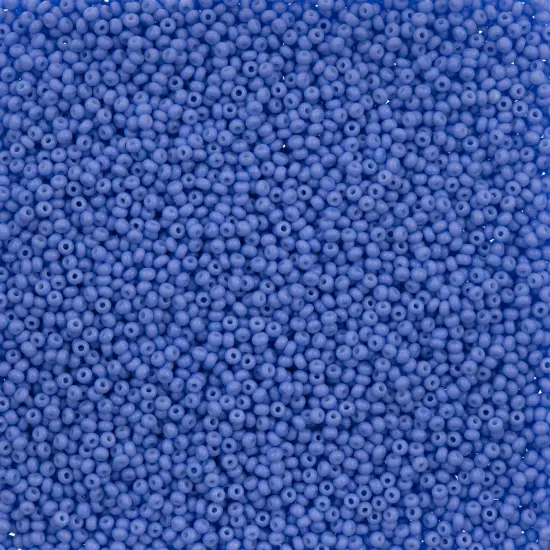 John Bead 11/0 Opaque Dyed Solgel Czech Glass Seed Beads, 250g Purple {1}