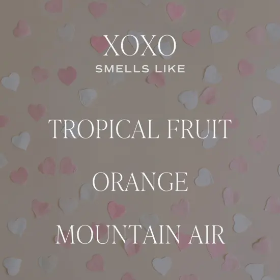 XOXO SOY CANDLE {6}