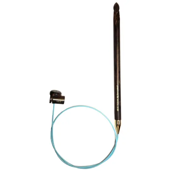 My Two Ladies | Blue Silk | Tunisian Adjustable Crochet Hooks | 12 Sizes {2}