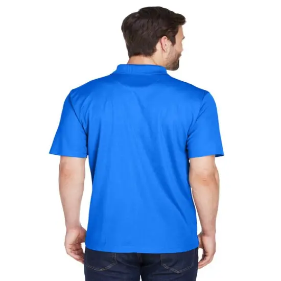 UltraClub&reg; Men's Cool & Dry Mesh&nbsp;Pique Polo PACIFIC BLUE {6}