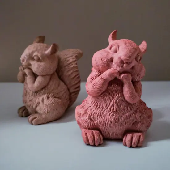 Squirrel Silicone Mold {2}