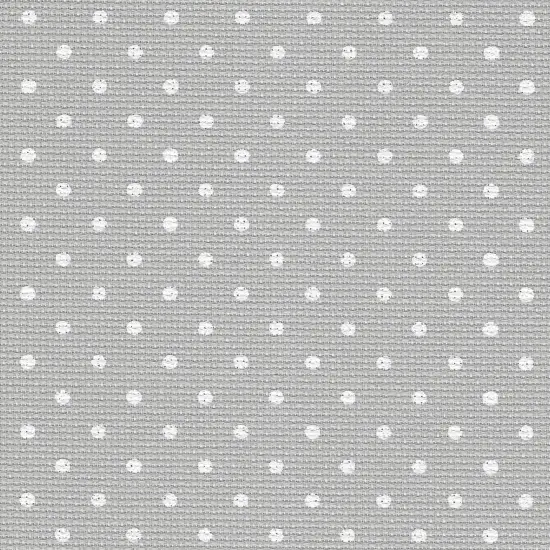 PrecutZweigart Fein-Aida Petit Point 18 count Grey with White Points {3}