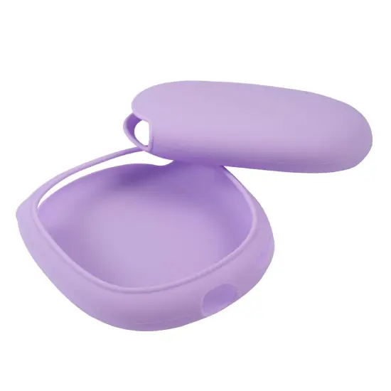 Insten EarCups Protector Case For Airpods Max Headphone Cover, Soft Silicone Ear Cups Protective Skin Cushions, Headset Anti-Scratch Protection Accessories, Purple {7}