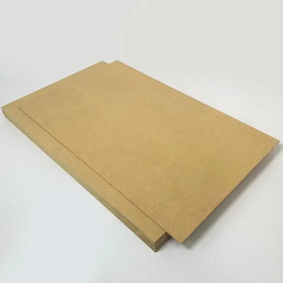 3mm or 6mm MDF (Medium Density Fibreboard), 12x12, 12x19, 16x24, Unfinished | for Laser Engraving, CNC, Wood Burning, Router, Scroll Saw. {5}