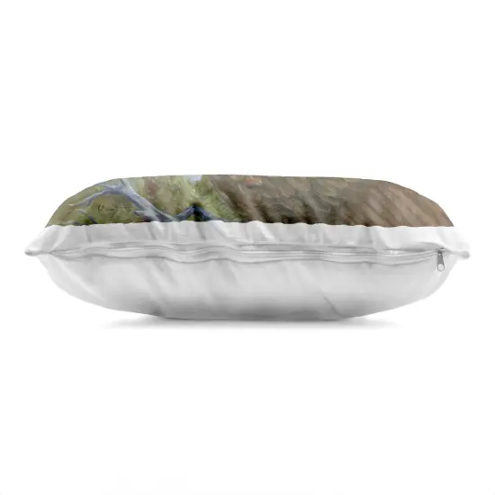 Stupell Industries Eagle Overlook from Tree Top Decorative Printed Pillow design by Paul Brent, 14 x 7 x 20 {2}