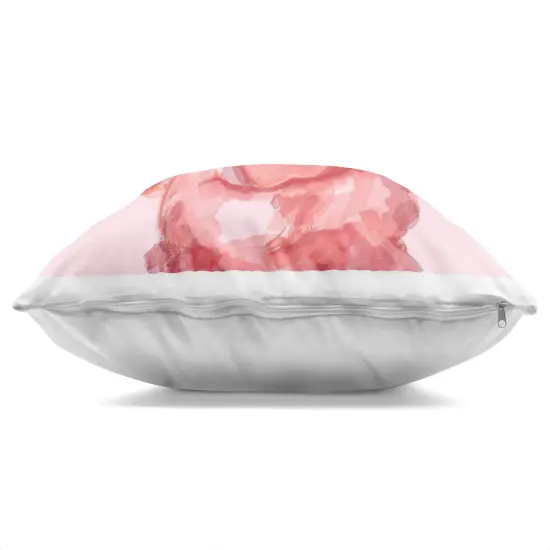 Stupell Industries Be Vegan Cute Pig Decorative Printed Pillow design by Stella Chang, 18 x 7 x 18 {3}