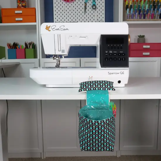 Crosscut Sewing Co.&reg; Pin Cushion & Thread Catcher Sewing Project Kit for Beginners with Fabric, Instructions and Video Spools {4}