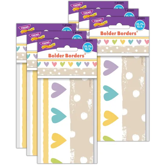 Take Heart Bolder Borders&reg;, 35.75 Feet Per Pack, 6 Packs {1}