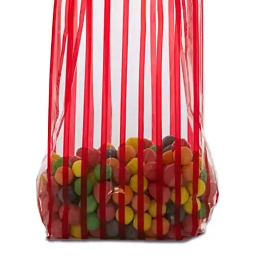 Cello Bags with Stripes 5''x3"x11 1/2" for Presents and Favors {4}