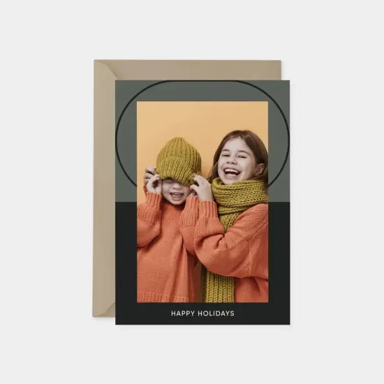 Big Geo Holiday Photo Card IX {1}