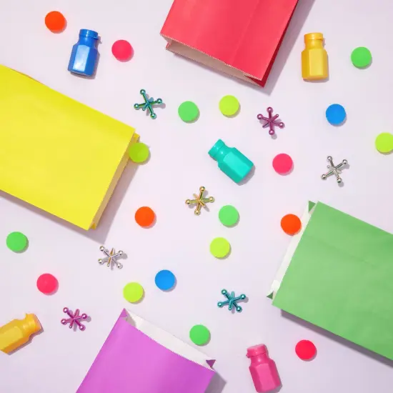 100 Pack Bouncy Balls for Kids Ages 5-14 Bulk - 1 inch/ 25mm Rubber Super Bounce Balls for Birthday Rewards, Prizes, Gifts (Neon) {2}