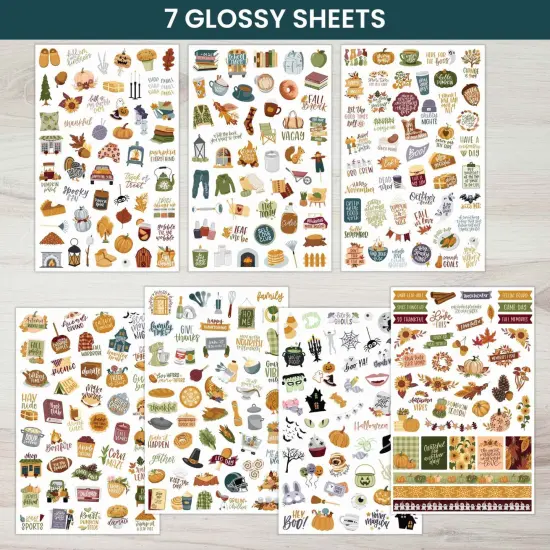 bloom daily planners Planner Stickers, Fall Expansion Pack {3}