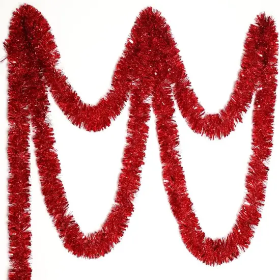 25 Feet Metallic Twist Garland Sparkly Foil Streamer for Party Decorations {1}