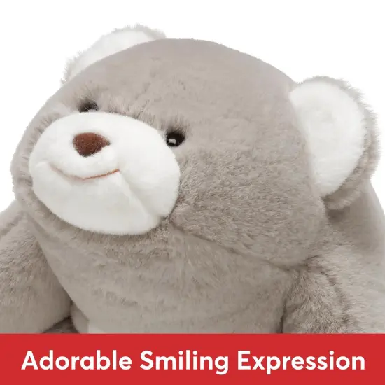 Snuffles the Teddy Bear 10-Inch Plush Toy | Gray {3}