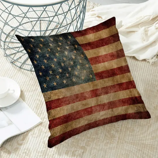 18 x 18 Inch Set of 2 Throw Pillows Covers for 4th of July Decorations {4}