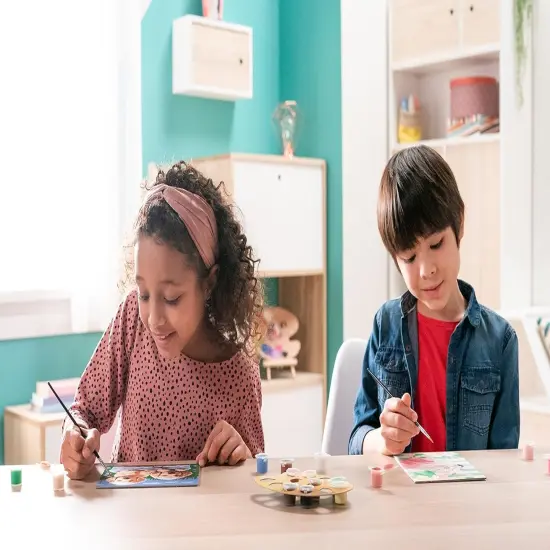 CreArt Cute Badger Paint by Numbers Kit for Kids - Painting Arts and Crafts for Ages 7 and Up {3}