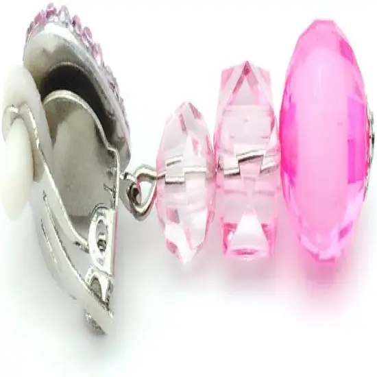 Girl Kids Dress Up Tiaras Necklace Bracelet Clip on Earrings Toy Playset {5}